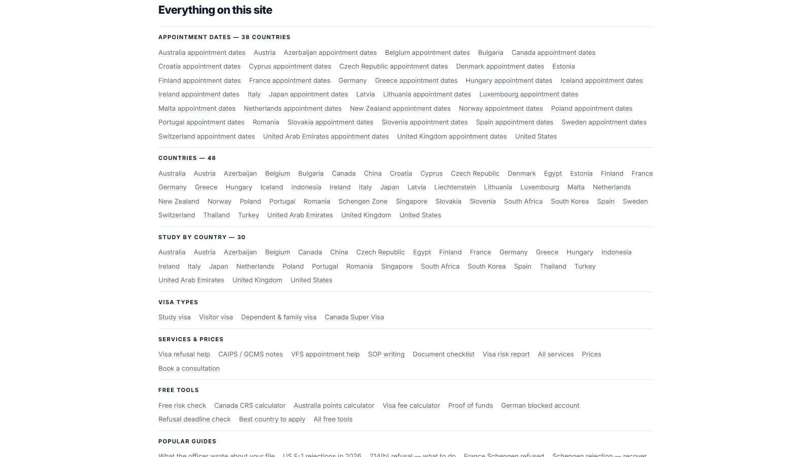 Everything on this site