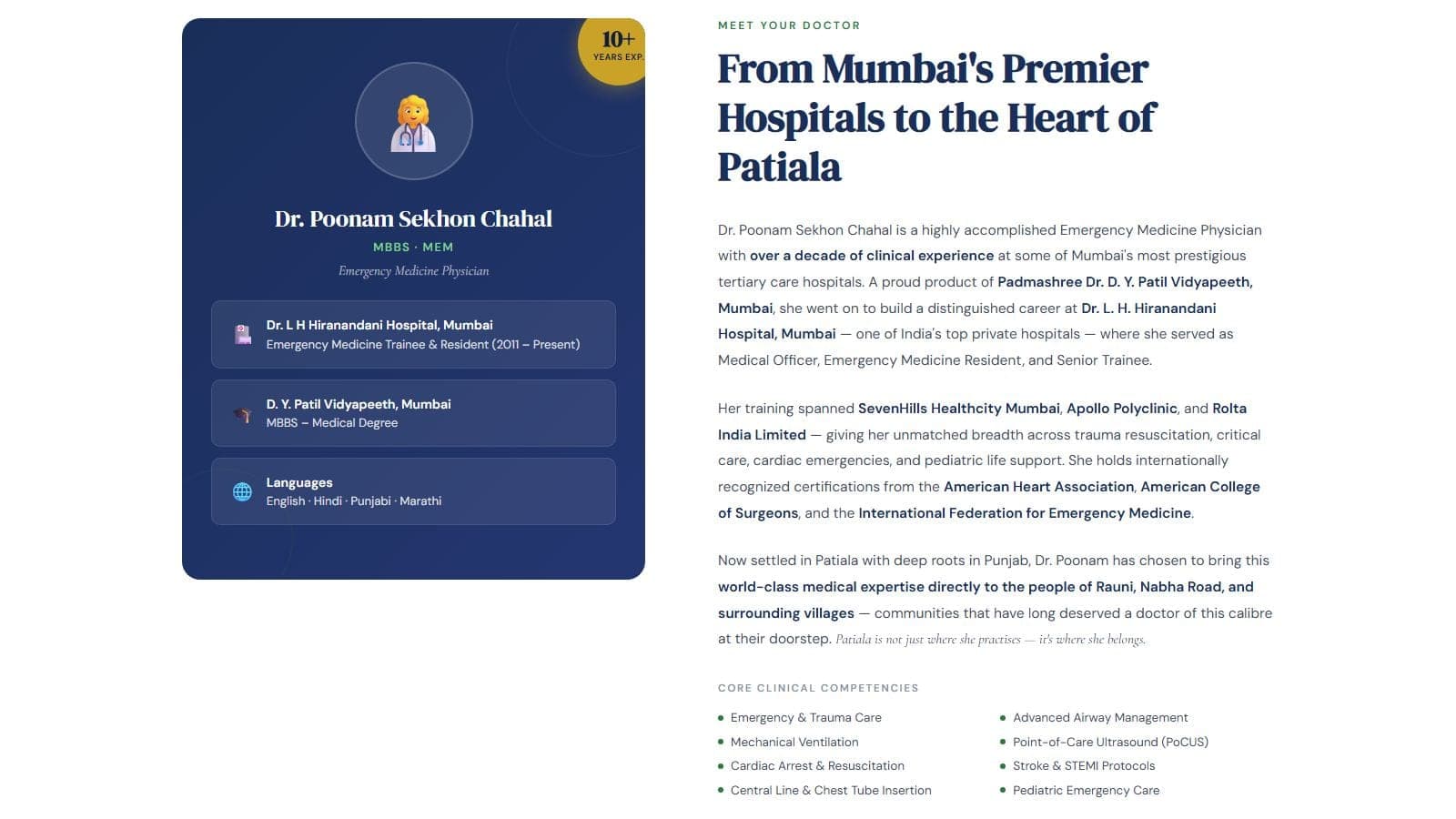 From Mumbai's premier hospitals to Patiala